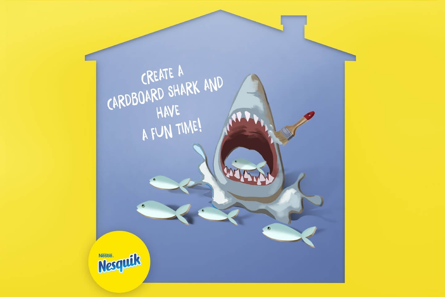 The hungry shark The hungry shark