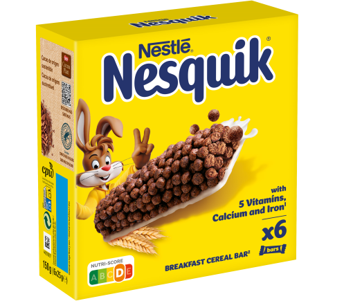 Barras de cereais NESQUIK®