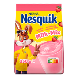 Nesquik Preparado em Pó para bebida com sabor a Morango 350g ​